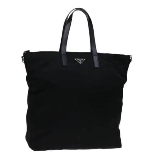 Pre-owned Nylon prada-bags Prada Vintage , Black , Dames