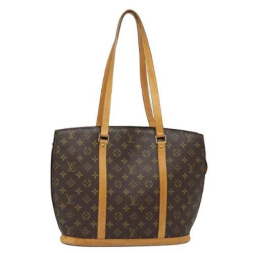 Pre-owned Canvas shoulder-bags Louis Vuitton Vintage , Brown , Dames