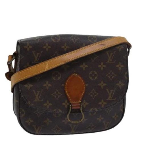 Pre-owned Canvas shoulder-bags Louis Vuitton Vintage , Brown , Dames