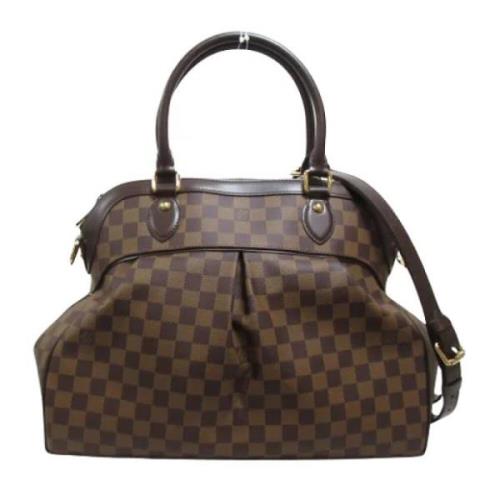 Pre-owned Canvas louis-vuitton-bags Louis Vuitton Vintage , Brown , Da...