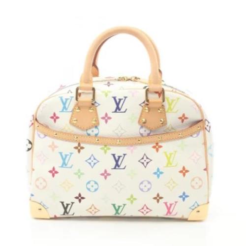 Pre-owned Canvas louis-vuitton-bags Louis Vuitton Vintage , White , Da...