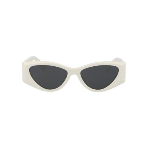 Stijlvolle 0MU 06Ys Zonnebril Miu Miu , White , Dames