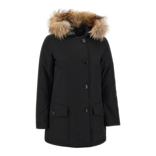 Zwarte Winterjassen voor Vrouwen Woolrich , Black , Dames