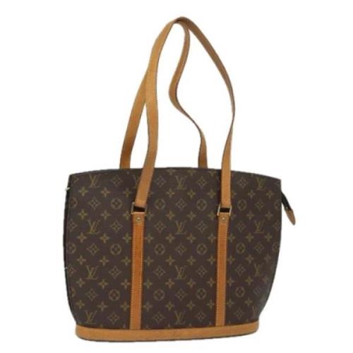 Pre-owned Canvas shoulder-bags Louis Vuitton Vintage , Brown , Dames