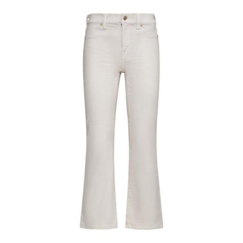 Witte Denim Jeans 7 For All Mankind , White , Dames