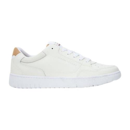 Leren Sneakers TH Basket Core Tommy Hilfiger , Beige , Heren