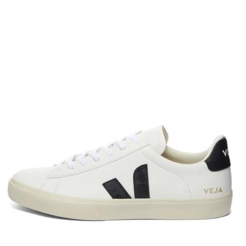 Extra Wit Zwart Sneakers Veja , White , Dames