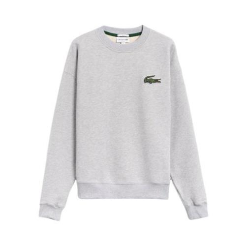 Heren Loose Fit Jogger Sweatshirt Lacoste , Gray , Heren