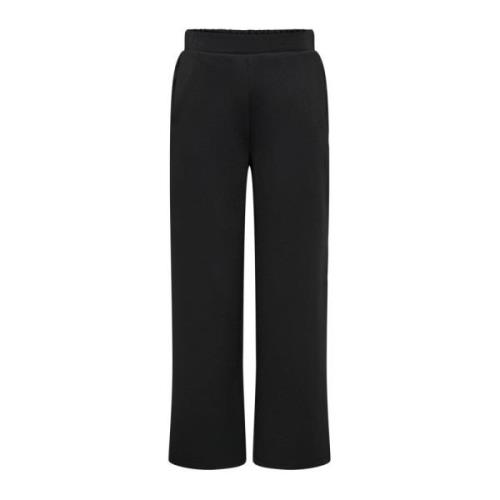 Wijde broek voor vrouwen Only , Black , Dames