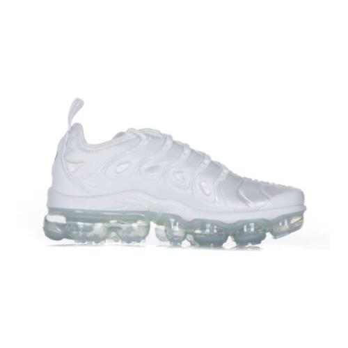 Vapormax Plus Lage Schoen Wit/Platina Nike , Gray , Heren