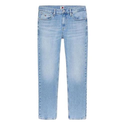 Slim Fit Denim Jeans met Distressed Front Tommy Hilfiger , Blue , Here...