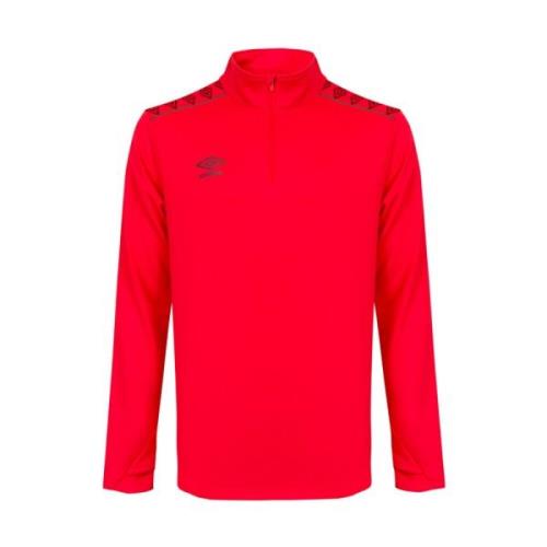 Teamwear Half Zip Sweatshirt Umbro , Red , Heren