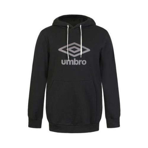 Tijdloze Logo Hoodie Heren Umbro , Black , Heren