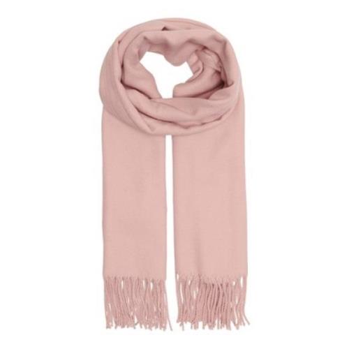 Stijlvol Geweven Sjaal Only , Pink , Dames