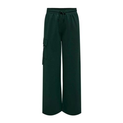 Jumpsuit met hoge taille en zakken Only , Green , Dames