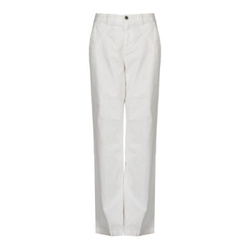 Elegante Slim Fit Broek Liu Jo , White , Dames