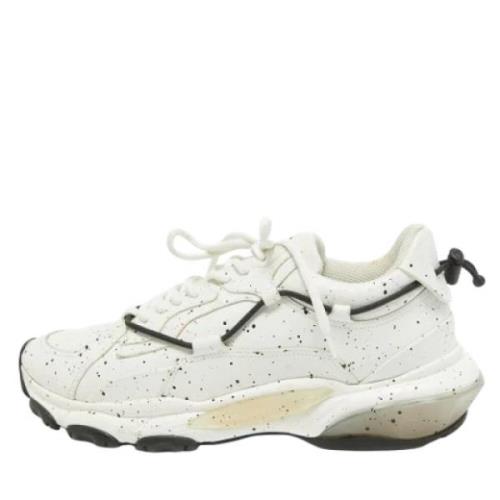 Pre-owned Leather sneakers Valentino Vintage , White , Heren