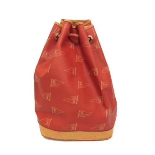 Pre-owned Canvas louis-vuitton-bags Louis Vuitton Vintage , Red , Dame...