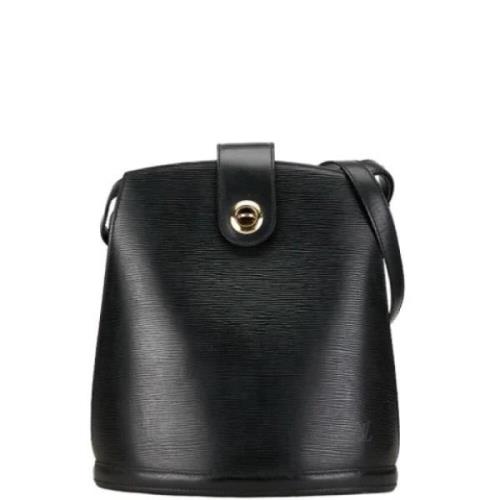 Pre-owned Leather louis-vuitton-bags Louis Vuitton Vintage , Black , D...