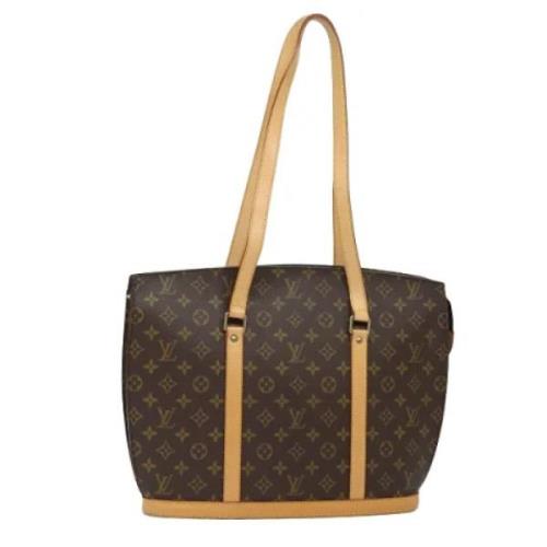 Pre-owned Canvas shoulder-bags Louis Vuitton Vintage , Brown , Dames