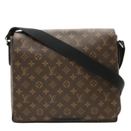 Pre-owned Canvas louis-vuitton-bags Louis Vuitton Vintage , Brown , Da...