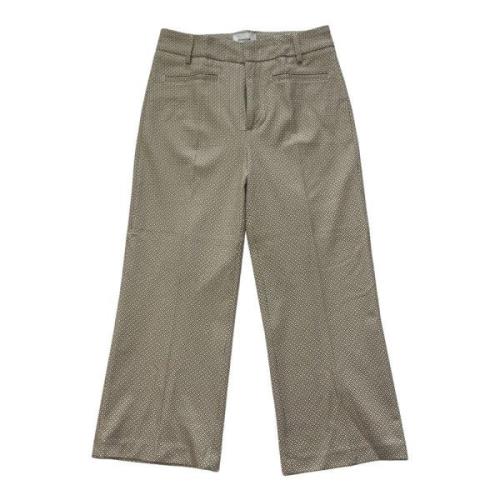 Broek met Geometrisch Patroon Dondup , Brown , Dames