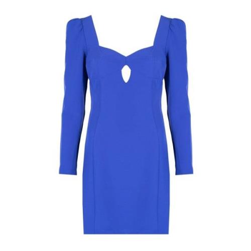 Romantische Hartvormige Halslijn Mini Jurk Liu Jo , Blue , Dames