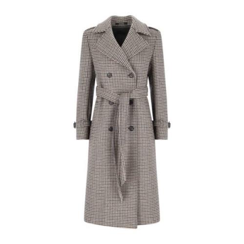 Belted Coats Tagliatore , Beige , Dames