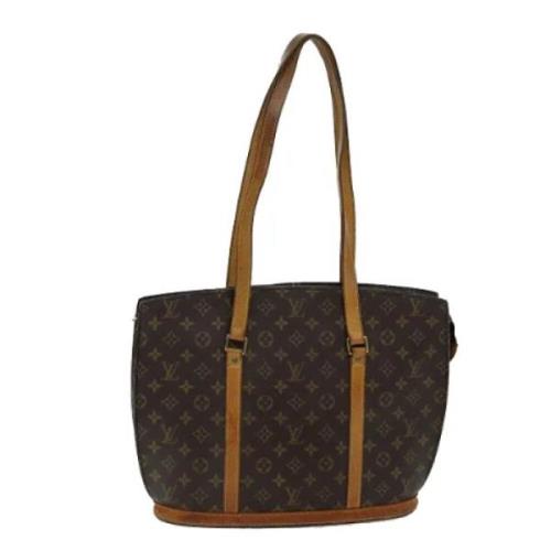 Pre-owned Canvas shoulder-bags Louis Vuitton Vintage , Brown , Dames