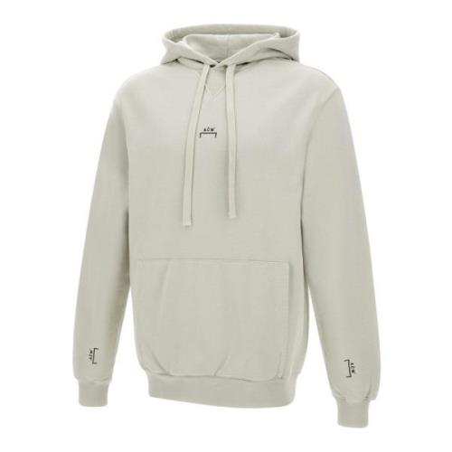 Heren Katoenen Sweatshirt met Capuchon A-Cold-Wall , Beige , Heren