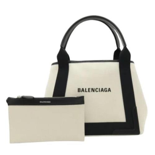 Pre-owned Canvas totes Balenciaga Vintage , Beige , Dames