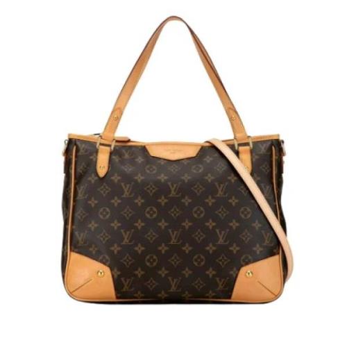 Pre-owned Canvas louis-vuitton-bags Louis Vuitton Vintage , Brown , Da...