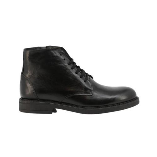 Lace-up Boots Duca di Morrone , Black , Heren