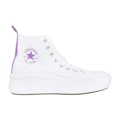 Witte Hoge Canvas Sneakers Converse , White , Dames