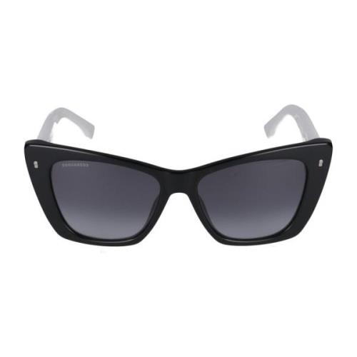 Iconische Zonnebril Model 0006/S Dsquared2 , Black , Dames