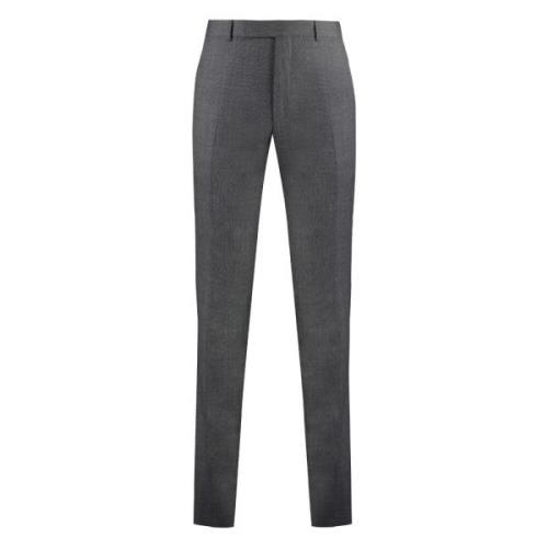 Wollen broek met zakken Tom Ford , Gray , Heren