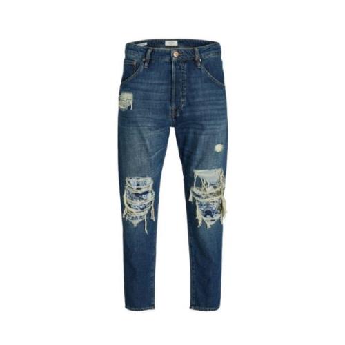 Klassieke Denim Jeans voor Heren Jack & Jones , Blue , Heren