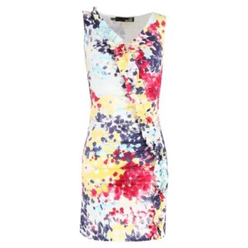 Pre-owned Cotton dresses Moschino Pre-Owned , Multicolor , Dames