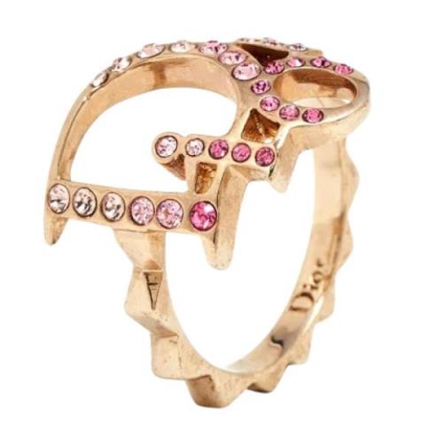 Pre-owned Metal dior-jewelry Dior Vintage , Pink , Dames