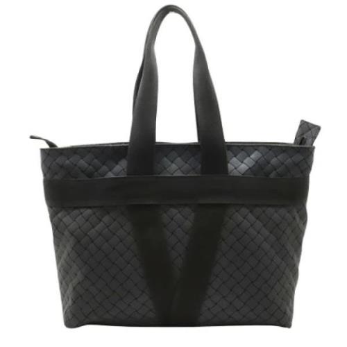 Pre-owned Leather totes Bottega Veneta Vintage , Black , Dames