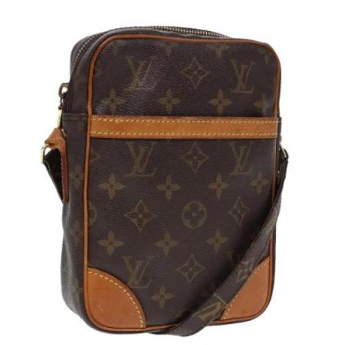 Pre-owned Canvas louis-vuitton-bags Louis Vuitton Vintage , Brown , Da...