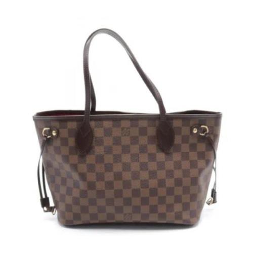 Pre-owned Canvas louis-vuitton-bags Louis Vuitton Vintage , Brown , Da...