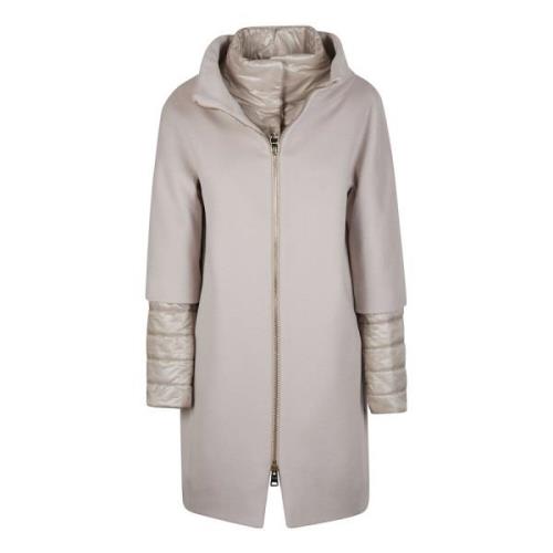 Stijlvolle Winterjas voor Mannen Herno , Beige , Dames