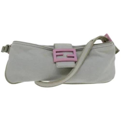 Pre-owned Nylon fendi-bags Fendi Vintage , Gray , Dames