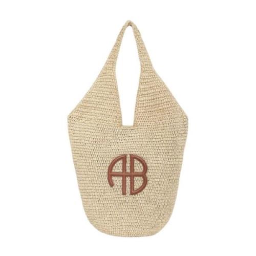 Leah Hobo Tas Anine Bing , Beige , Dames