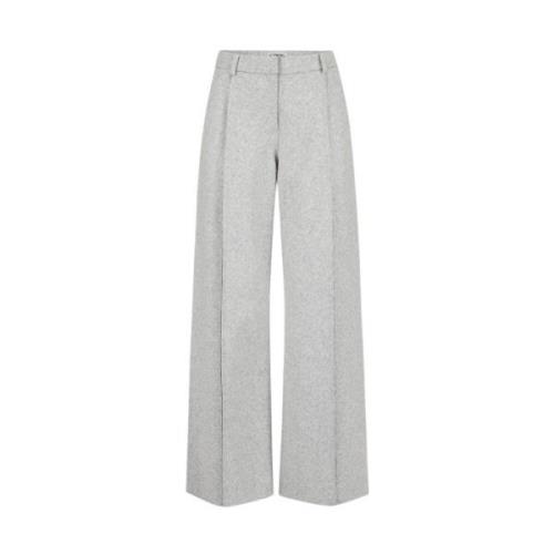 Moderne dubbele technische stoffen broek Iceberg , Gray , Dames