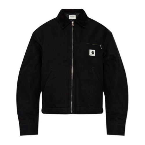 Jas Detroit Carhartt Wip , Black , Dames