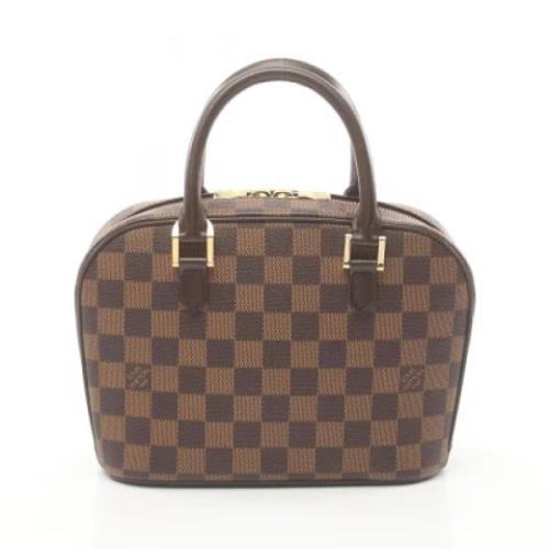 Pre-owned Canvas louis-vuitton-bags Louis Vuitton Vintage , Brown , Da...