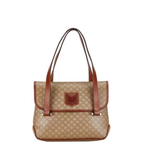 Pre-owned Canvas celine-bags Celine Vintage , Beige , Dames