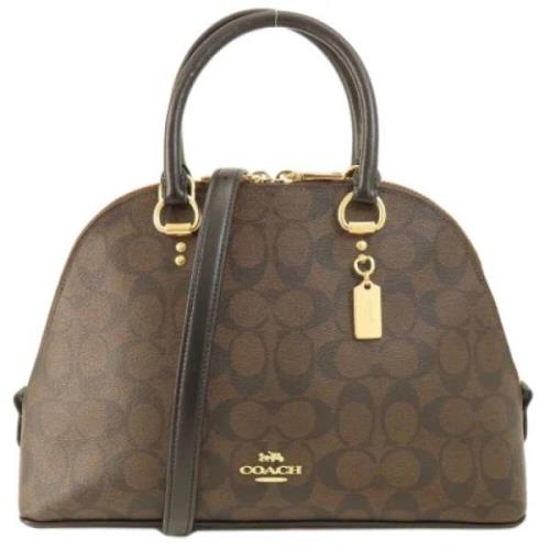 Pre-owned Canvas handbags Coach Pre-owned , Brown , Dames